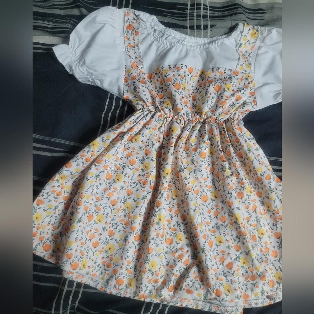 Shein 6-9m floral dress